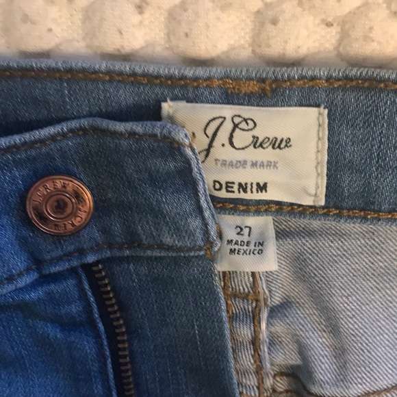 JCrew denim stretch pencil skirt - Picture 2 of 3